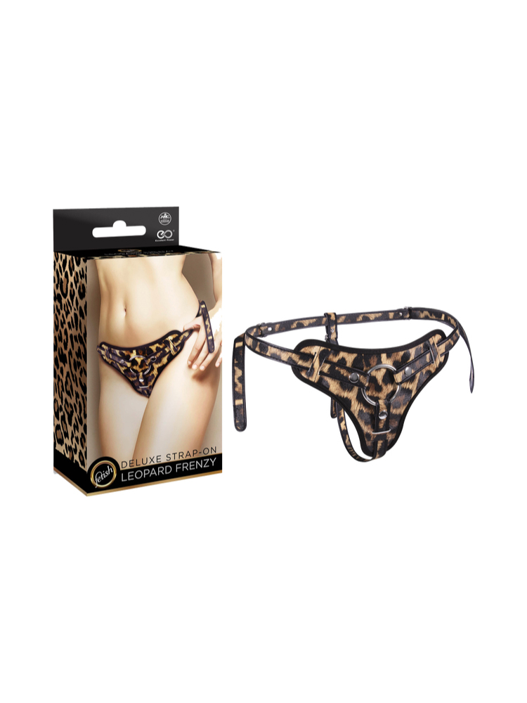 Leopard Frenzy Deluxe Strap On - Image 2