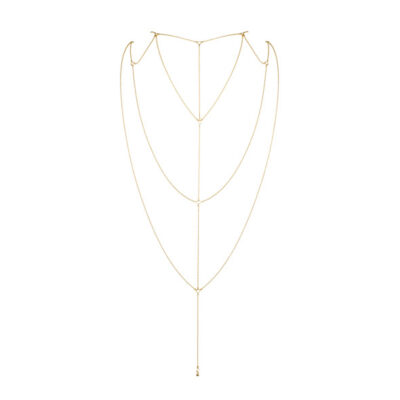 Bijoux Indiscrets - Magnifique Back & Cleavage Chain Gold